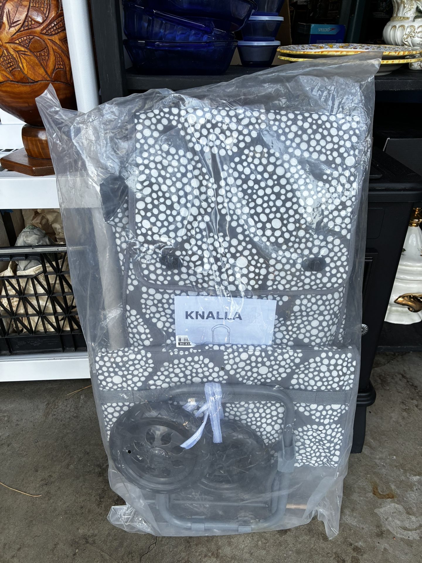 IKEA Knalla Rolling Shopping Cart