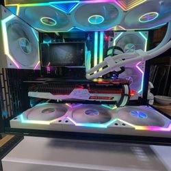 Custom White / Black RGB Gaming PC - Ryzen 5 7600X3D | 1TB NVMe | Windows 11 Pro, NEW Build