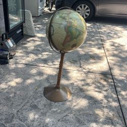 Commander II Vintage Floor Globe 