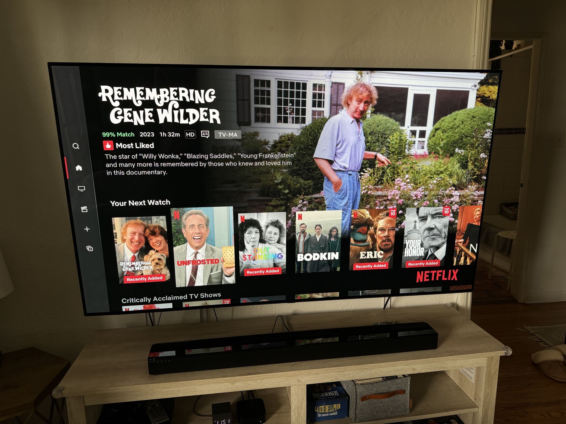 LG CX OLED Television 65 Inches + Wall Mount