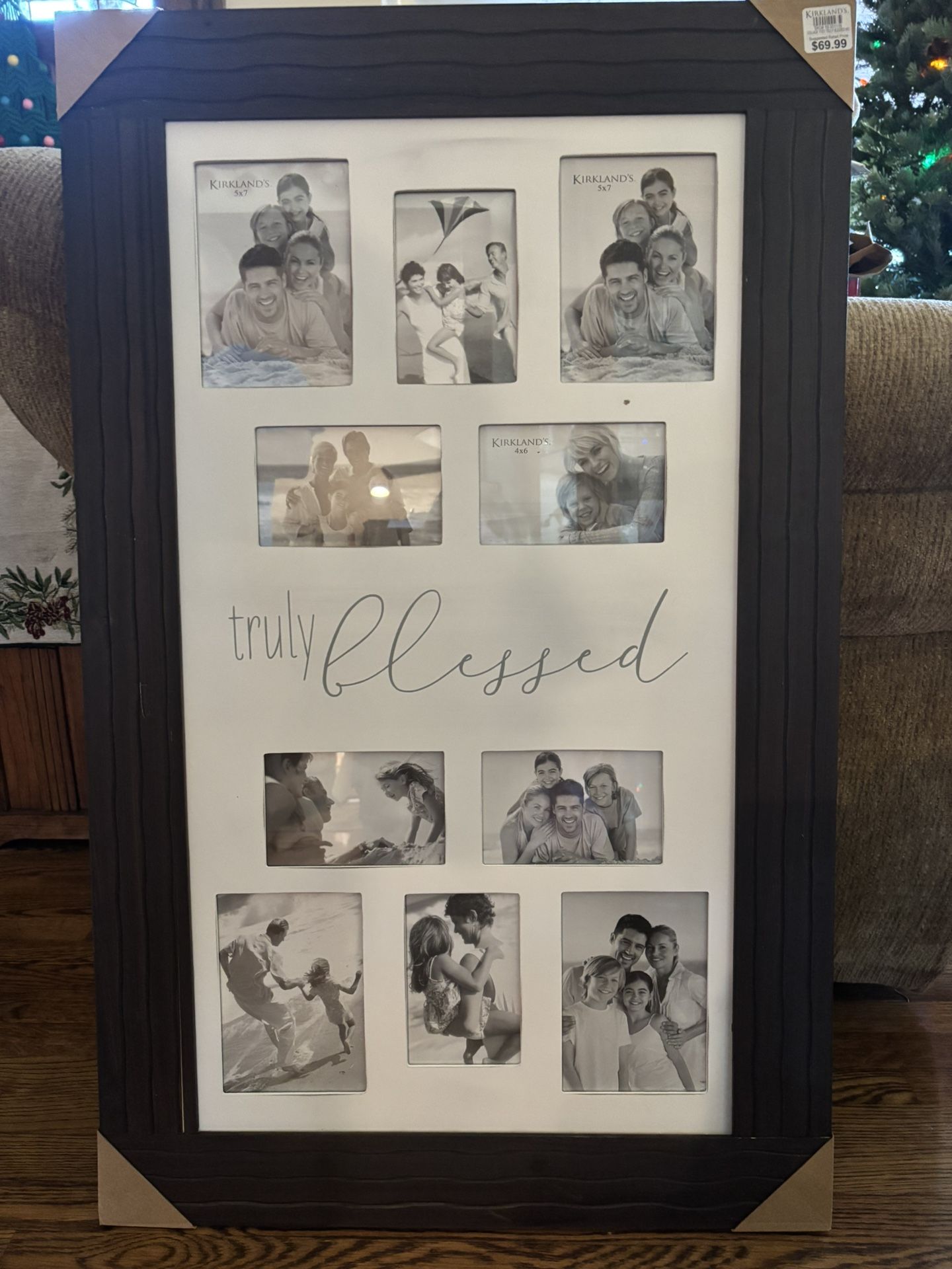NEW Large “Truly Blessed “ Collage Picture Frame