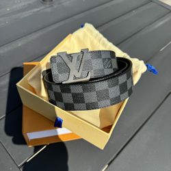 Louis Vuitton Graphite Belt 