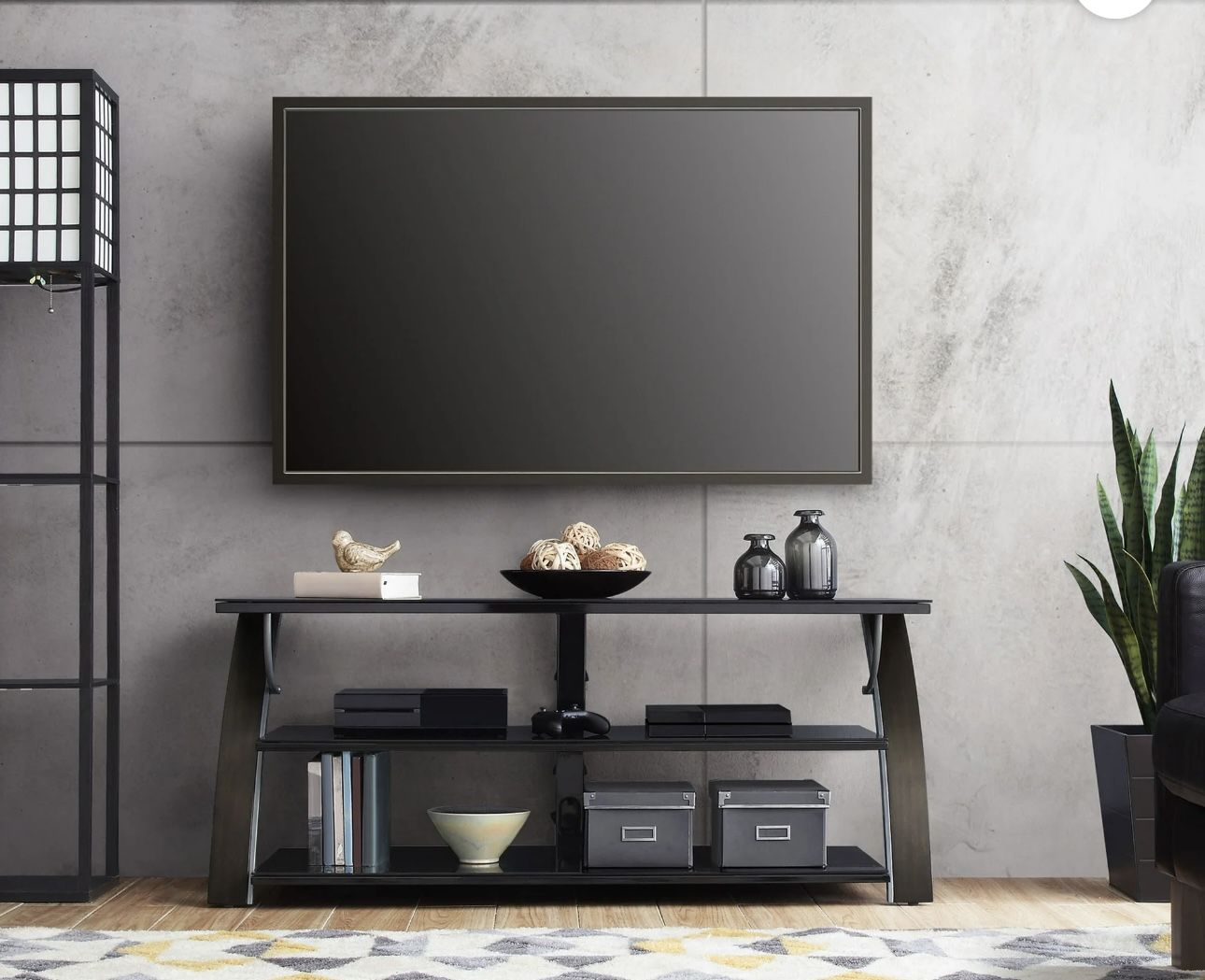 Tv Stand Upto 65” Tv With Standing Mount