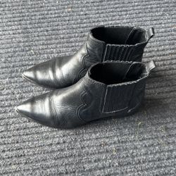 Marc Fisher LTD Cowboy Bootie Boot 6.5M