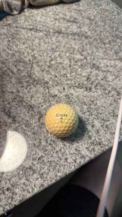 Vintage Royal 2 Plus 6 Golf Ball – Rare Collectible