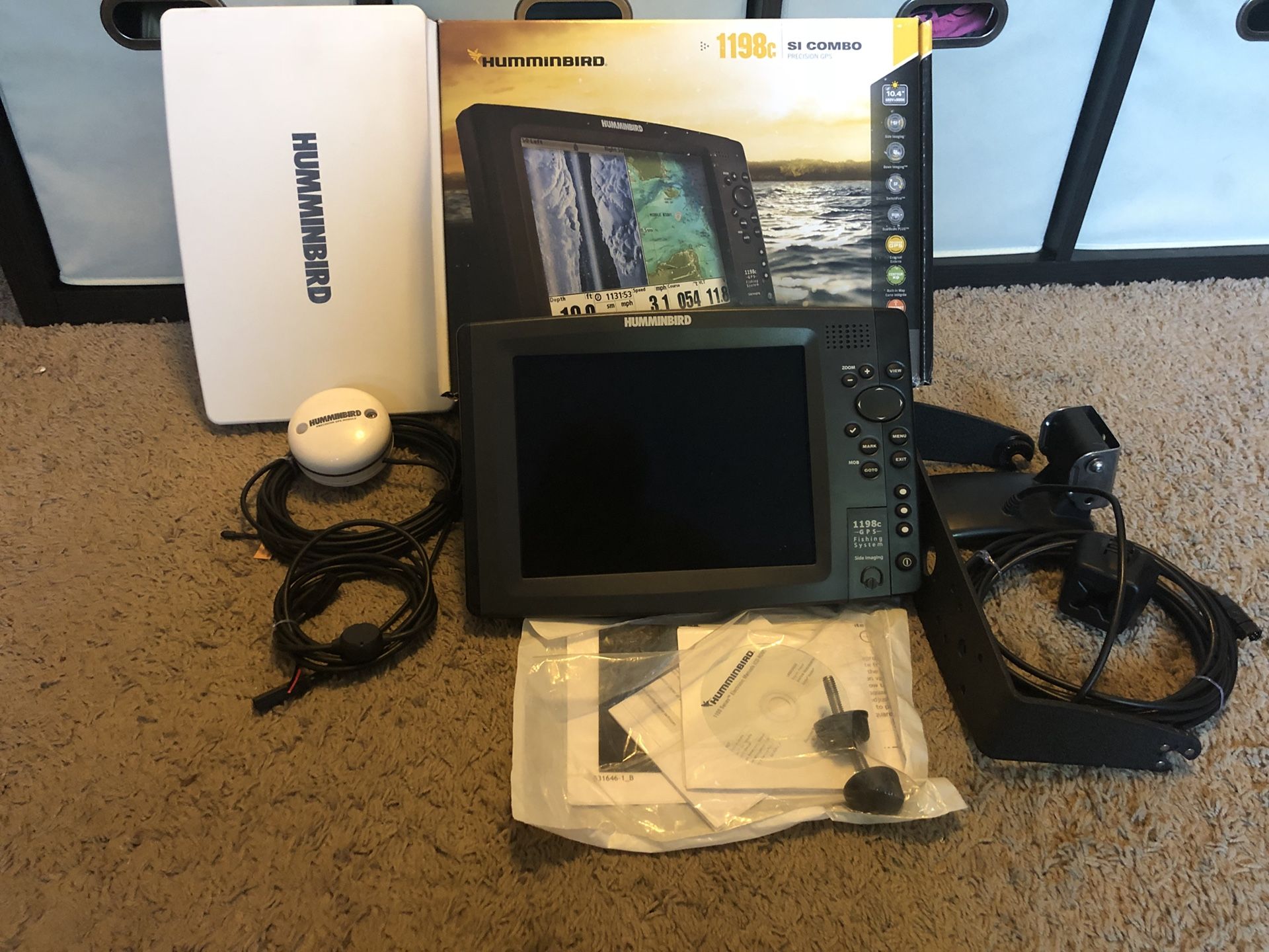 Humminbird 1198C si Combo fish finder