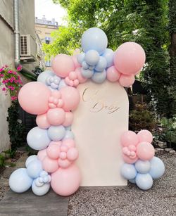 Gender Reveal Balloon Decor🎈