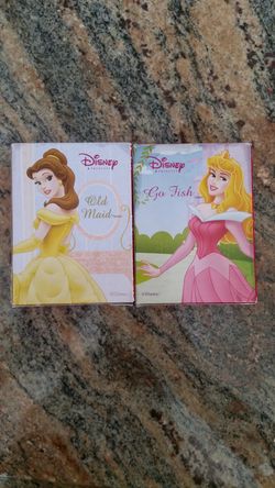 Disney Princess Old Maid & Go Fish card games