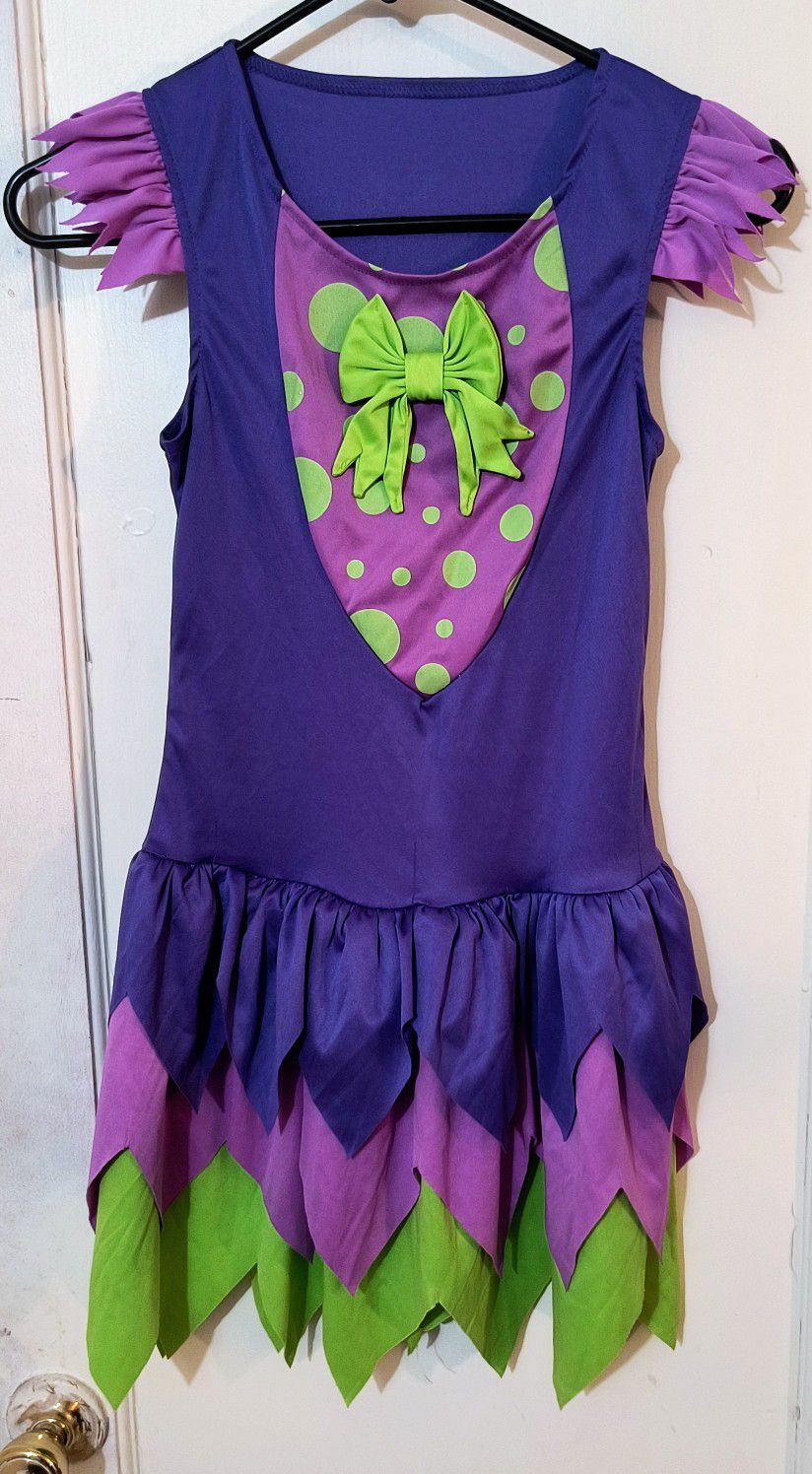 Gerty Growler Purple Junior Halloween Costume Dress By Leg Avenue Size Jr S/P