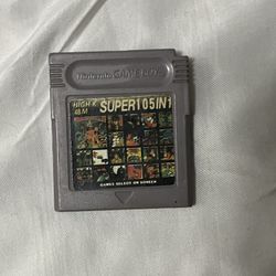  Nintendo Game boy Super 105 In 1