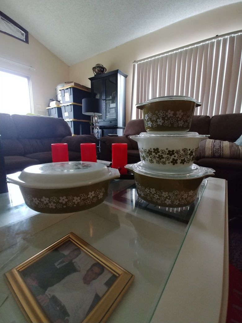Vintage PYREX Crazy Daisy