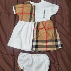 Baby Girl Burberry Dress Size 18M