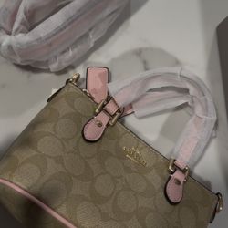 Tan Coach Bag Brand New