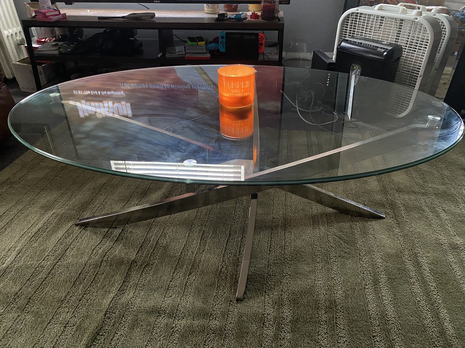 Glass Coffee Table 