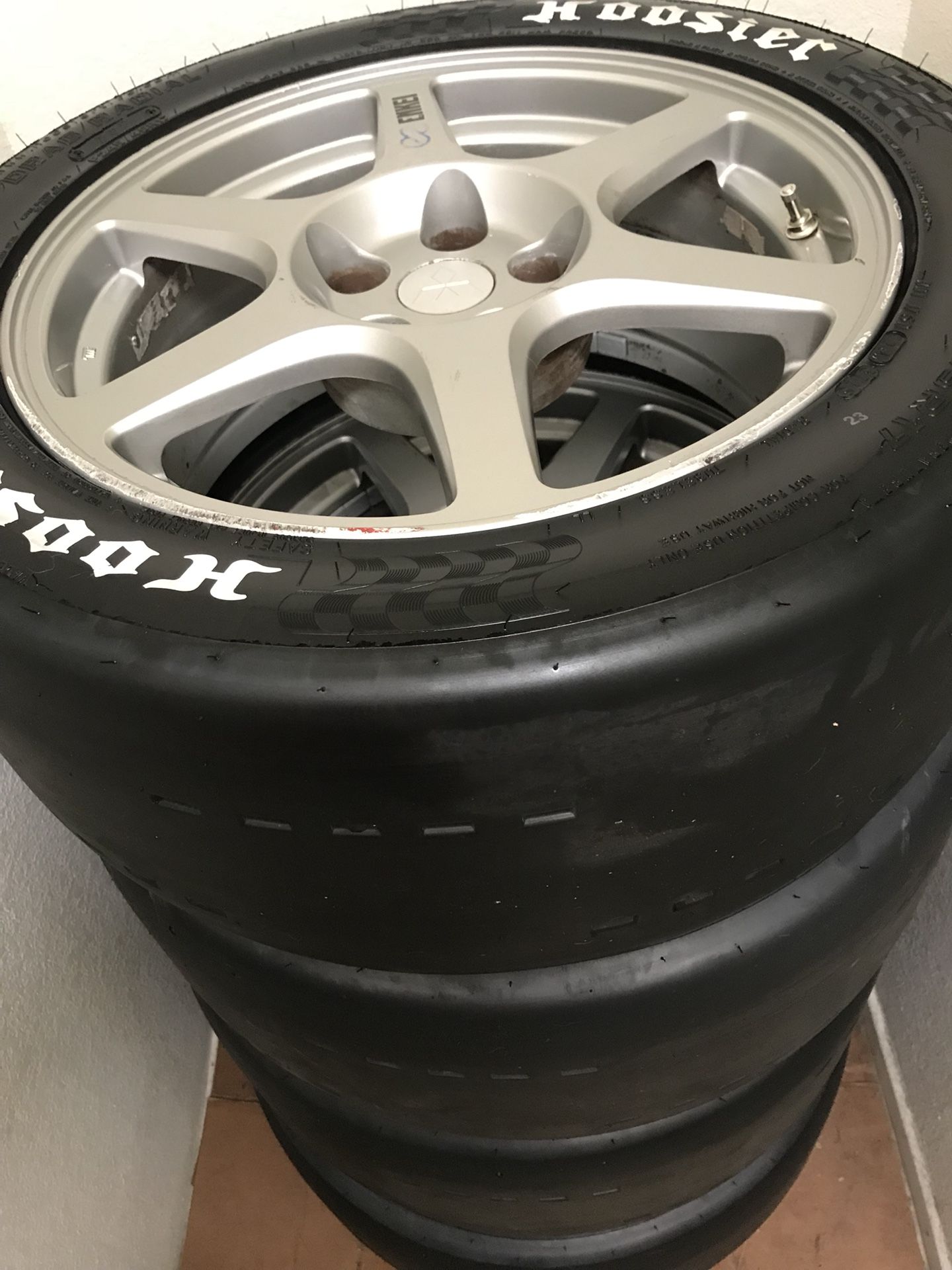 245/45/17 Hoosier DR2 Drag Radials (4)