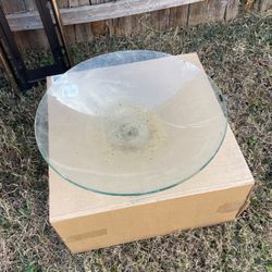 7/20”” Diameter Dome Glass For Exterior Poll Lights 