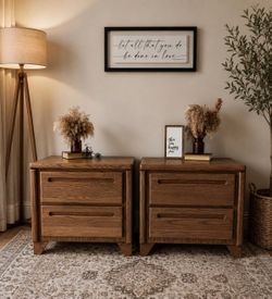 Pair of Nightstands, Bedside Tables