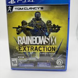 Playstation 4 Rainbox Six Extraction BRAND NEW SEALED
