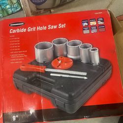 Grit Hole Saw Set