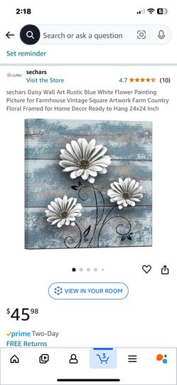 Flower Canvas Picture 