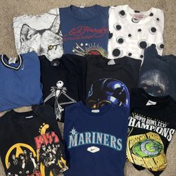 Vintage Graphic Tee Band T Shirt Harley