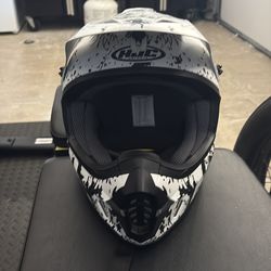 Dirtbike helmet HJC