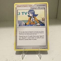 2008 Felicity’s Drawing - Supporter Pokemon Card