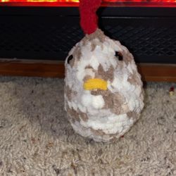 Crochet large chickens, chicken plush, Crochet Plush, Plush toy