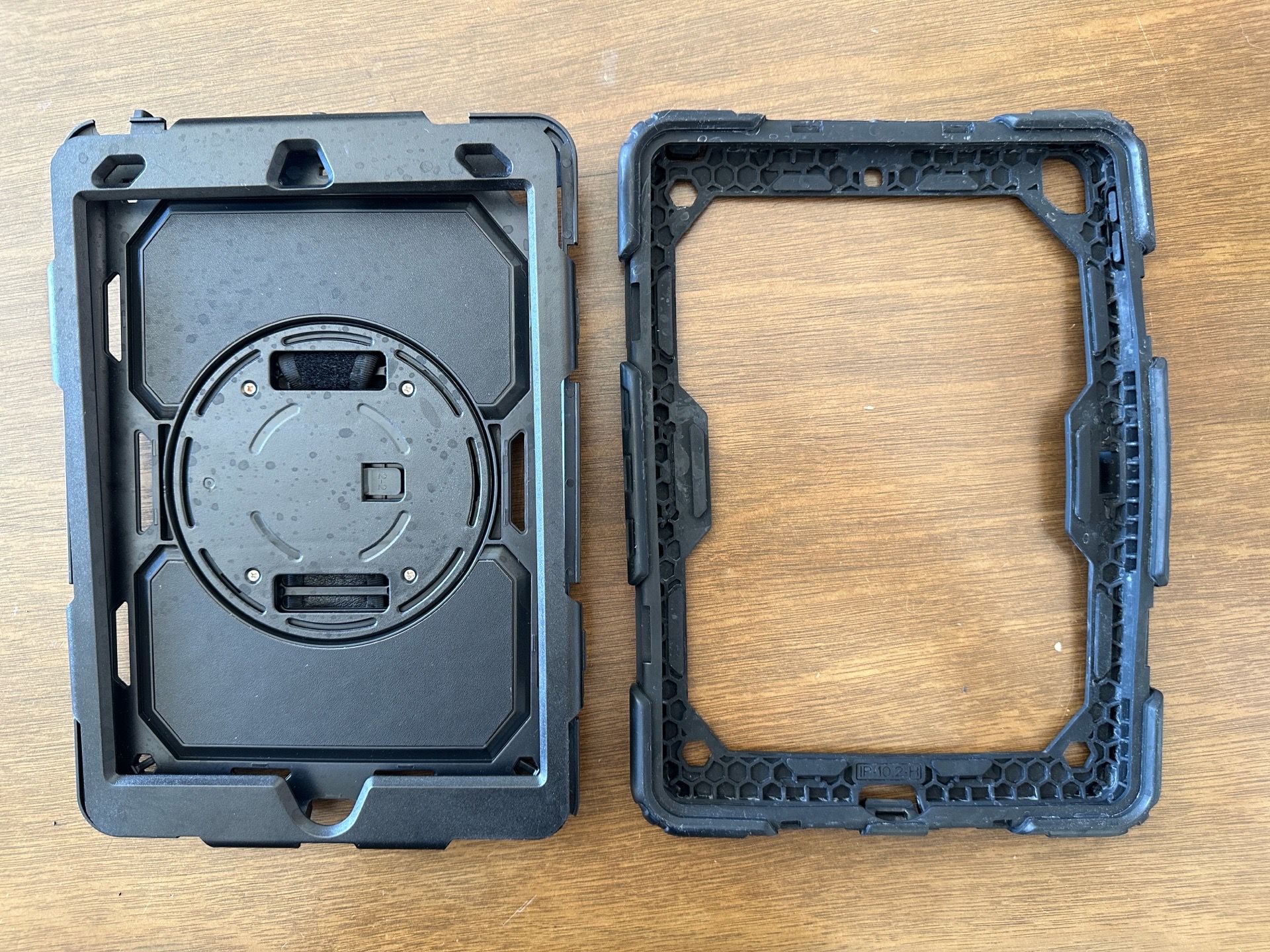 Heavy Duty Rugged iPad Case w/ Hand Strap & Stand