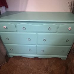 Beautiful Teal Dresser