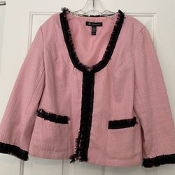 INC Pink Jacket
