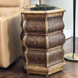 Lovely Hexagon Side Table