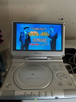 Magnavox MPD850 Portable DVD Player with an 8.5-inch widescreen LCD