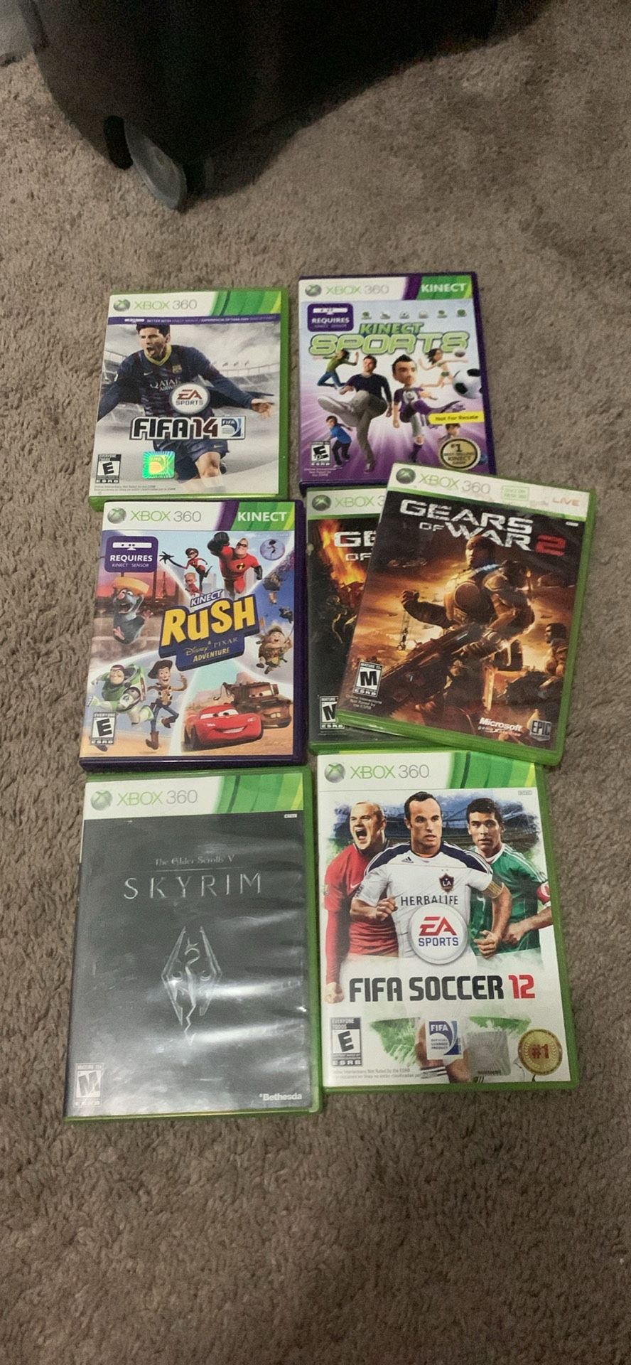 Xbox 360 games