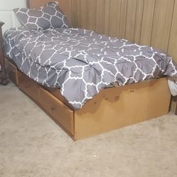 Matress And Bed Frame(great Deal!!)