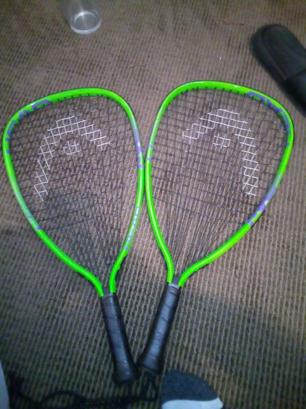 Two Brand New HEAD Tennis Rackets. First Come First Serve