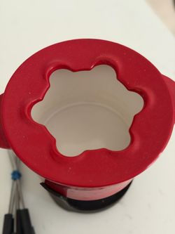 Cast Iron Fondue Pot Set
