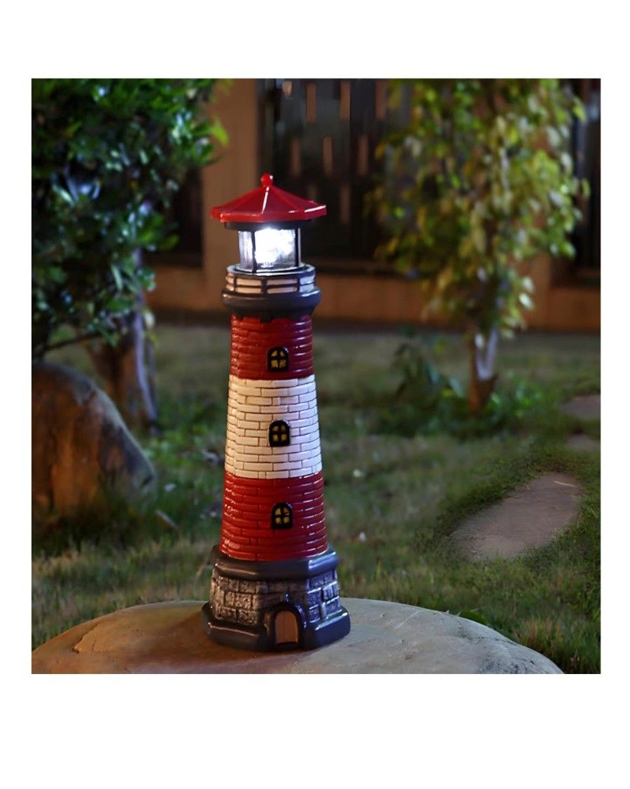 Lighthouse Lights Lawn Decor