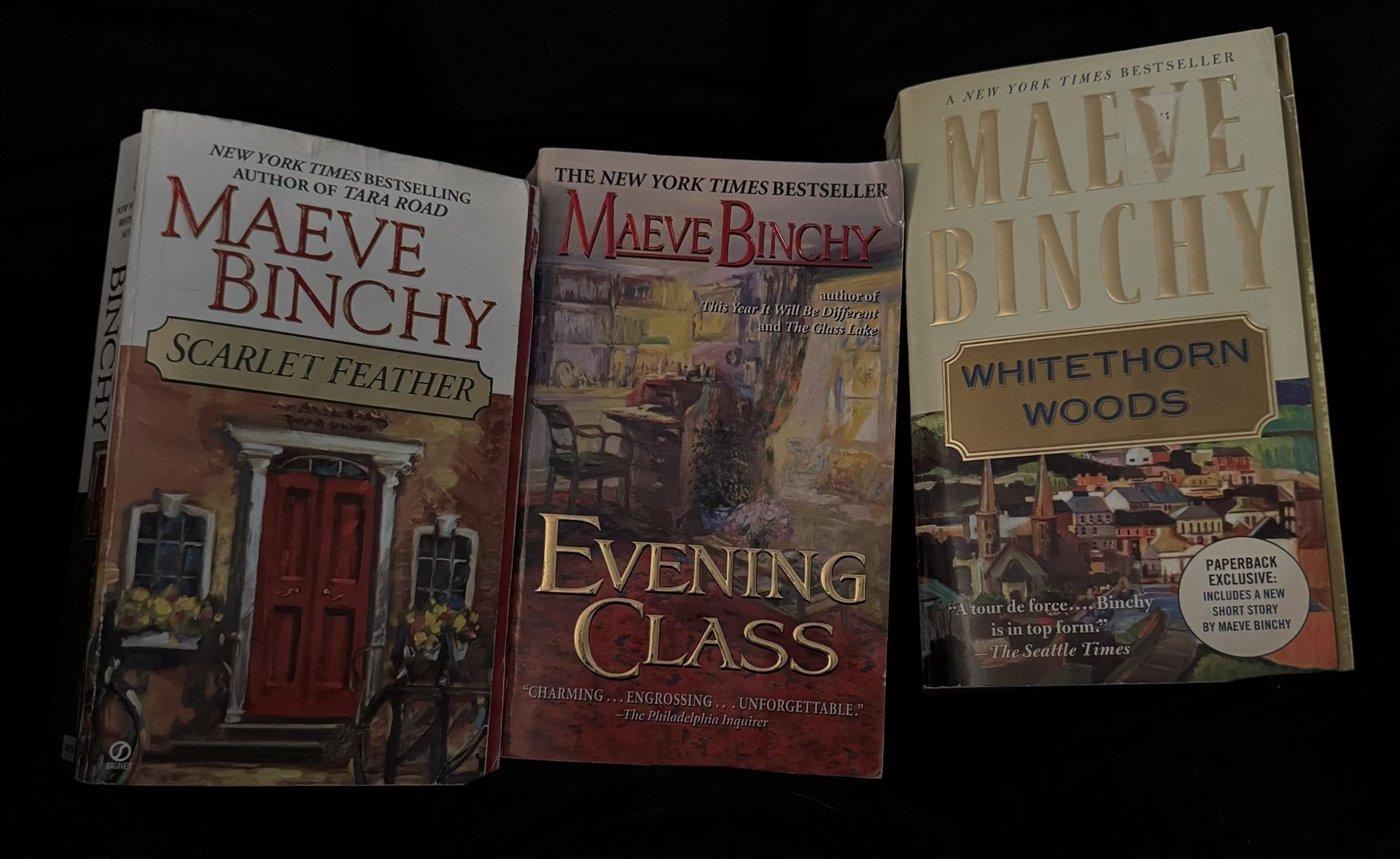 3 Maeve Binchy books