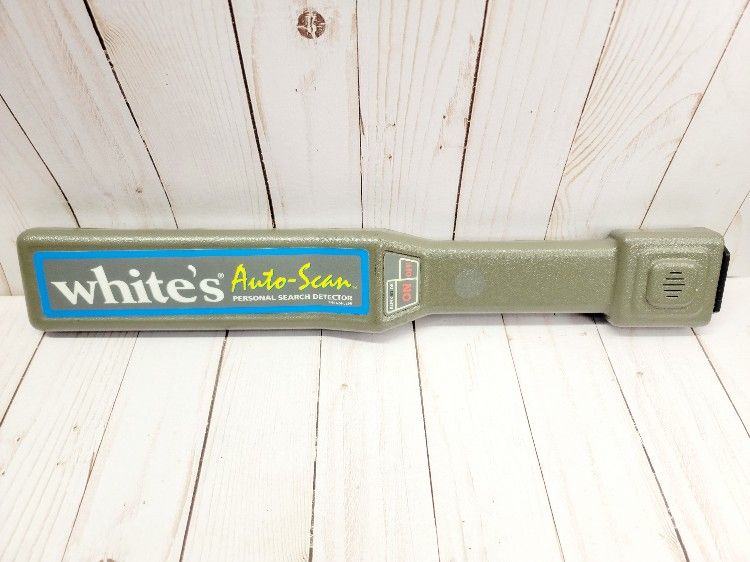 Whites Auto Scan Metal Personal Search Detector 