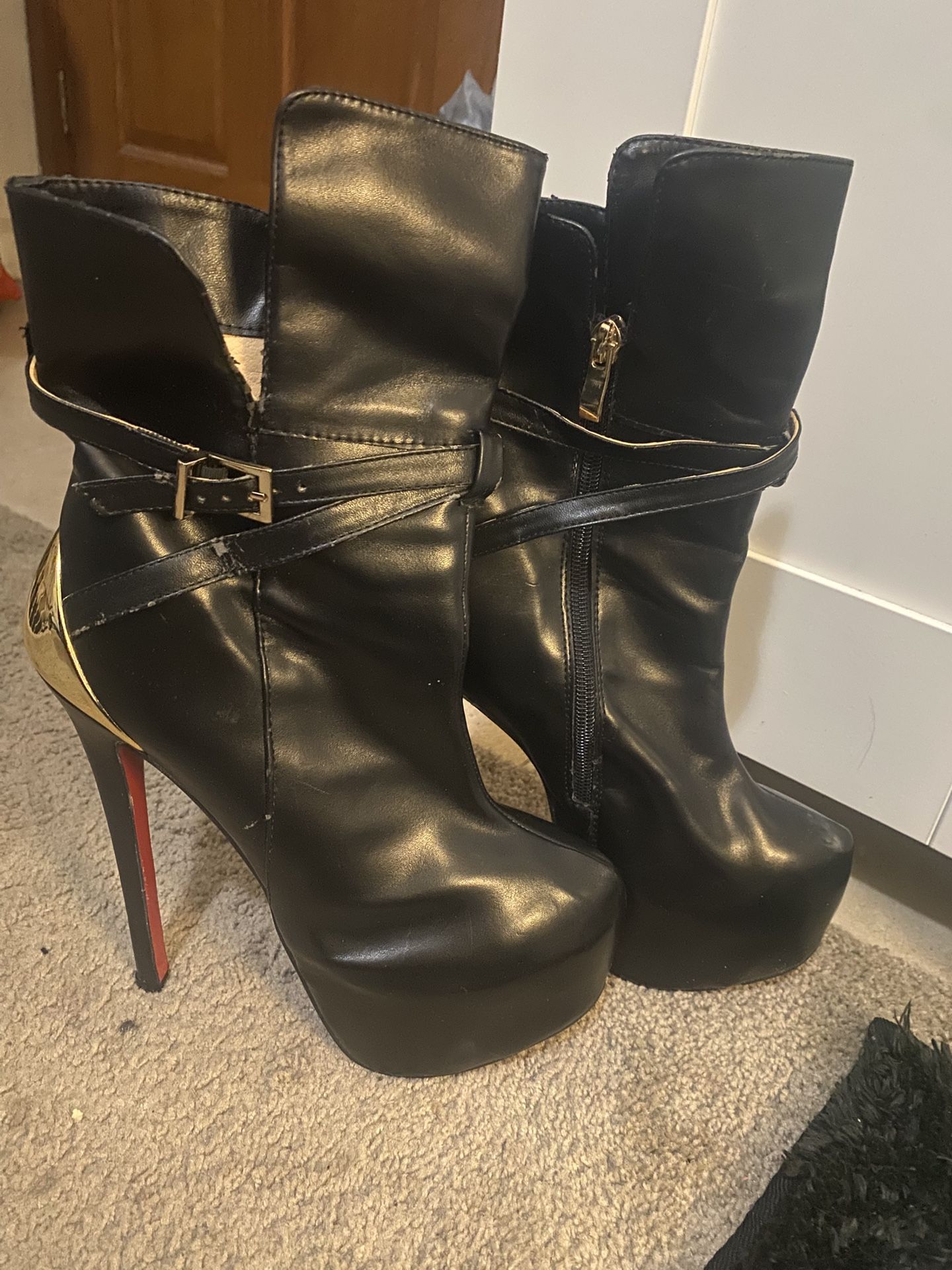 Christian Louboutin Equestria Platform Ankle Boots
