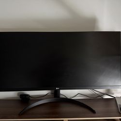 LG 34” UltraWide Monitor (34WQ500-B) – Excellent Condition 