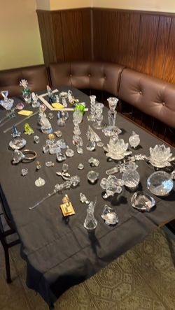 Crystal  figurines
