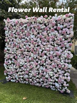 Flower Wall Backdrop 