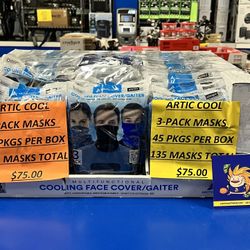 Cooling FACE MASKS (1) NEW CASE