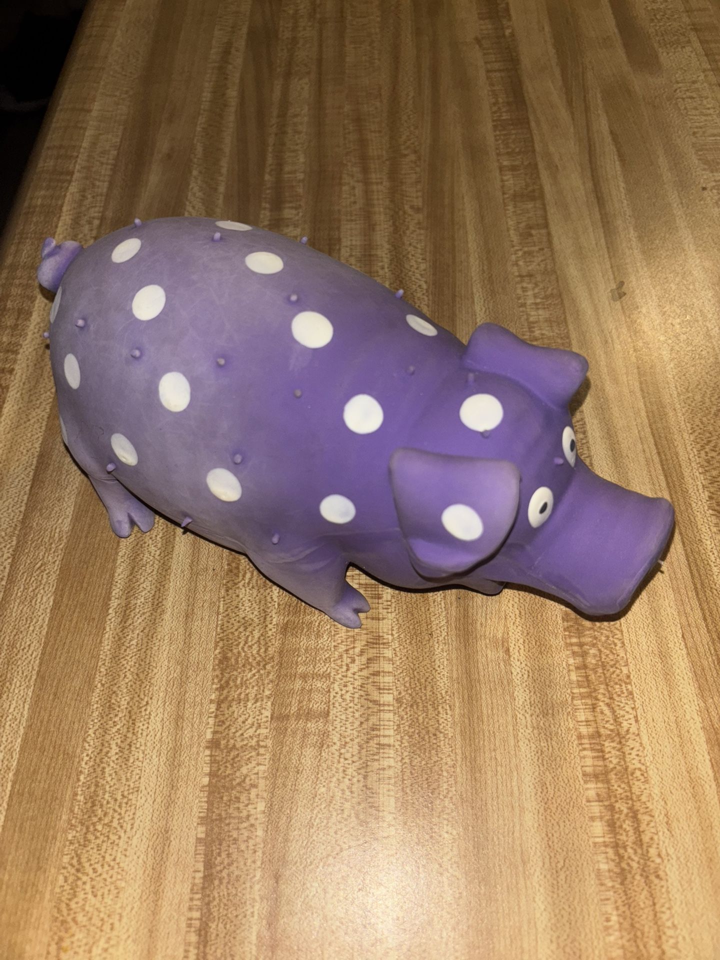 Dog Toy Purple Pig