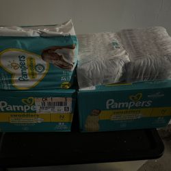 NB PAMPERS SWADDLERS 