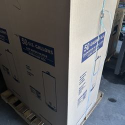 Brand new 50 gallon Rheem water heater