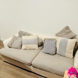 Free-Pottery Barn-Style Contemporary Sectional Sofa