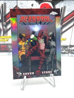 2025 Topps Chrome Marvel - "Cover Stars" #CS-21 Refractor
